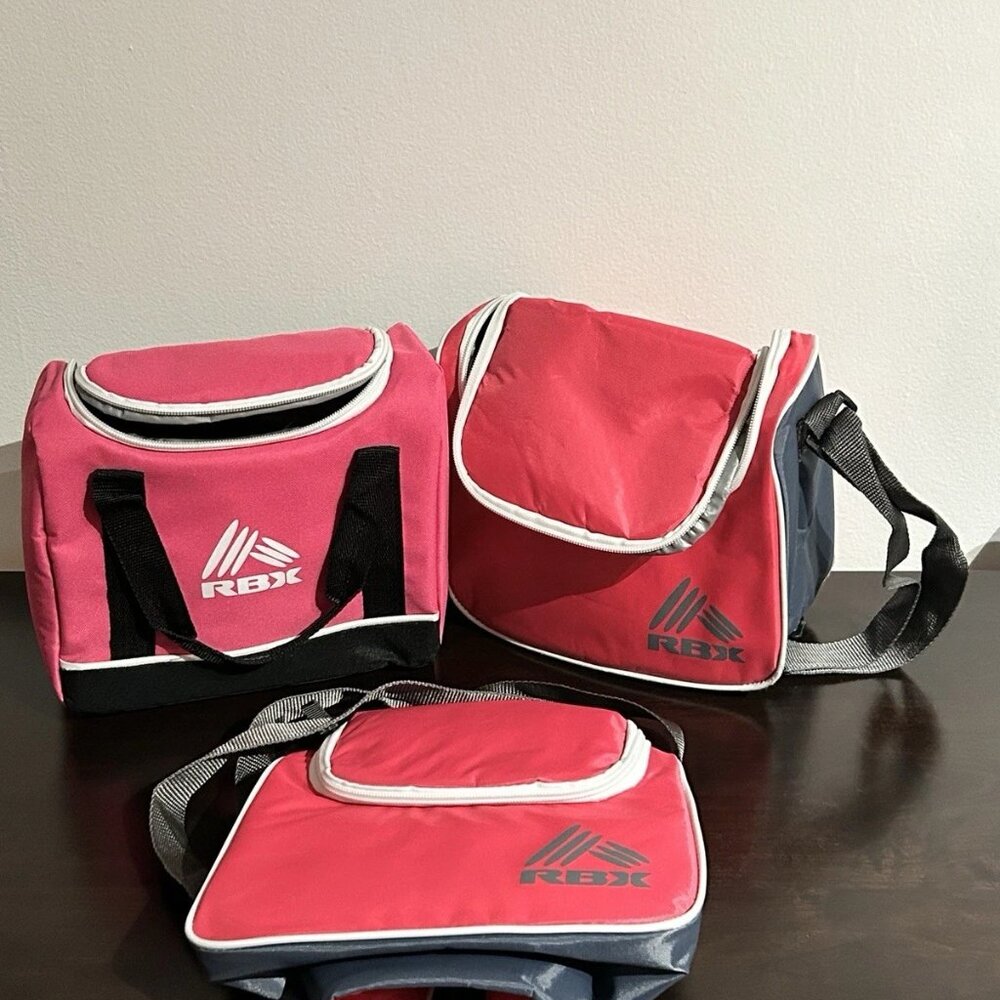 Lot of 3 - RBX Insulated Lunch Bag - PINK
